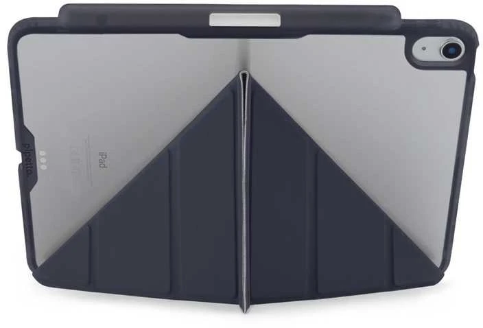 Pipetto Origami No3 Pieštukas dėklas, tamsiai mėlynos spalvos – Apple iPad Air 10.9″ (2022/2020)/11″ 2024/2025/2026