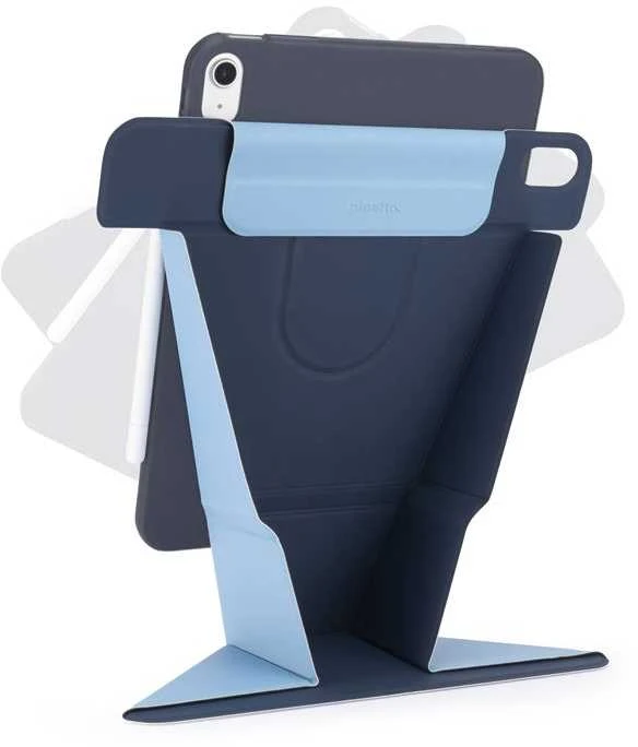 Pipetto Origami No6 Stand dėklas, tamsiai mėlynos spalvos – iPad Air 13″ 2024/2025/2026
