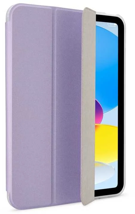 Pipetto Origami No7 Tri-dėklas, metallic violetinės spalvos – Apple iPad (A16) / Apple iPad (2022)