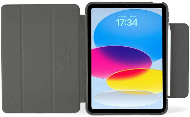 Pipetto Shield 360 dėklas, juodos spalvos – Apple iPad (A16) / Apple iPad (2022)