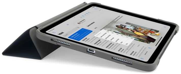 Pipetto Shield 360 dėklas, tamsiai mėlynos spalvos – Apple iPad (A16) / Apple iPad (2022)