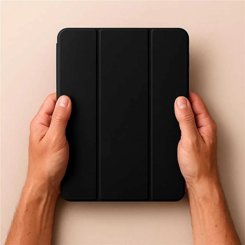 Pipetto Tri-dėklas – juodos spalvos – iPad (A16) / iPad (2022)