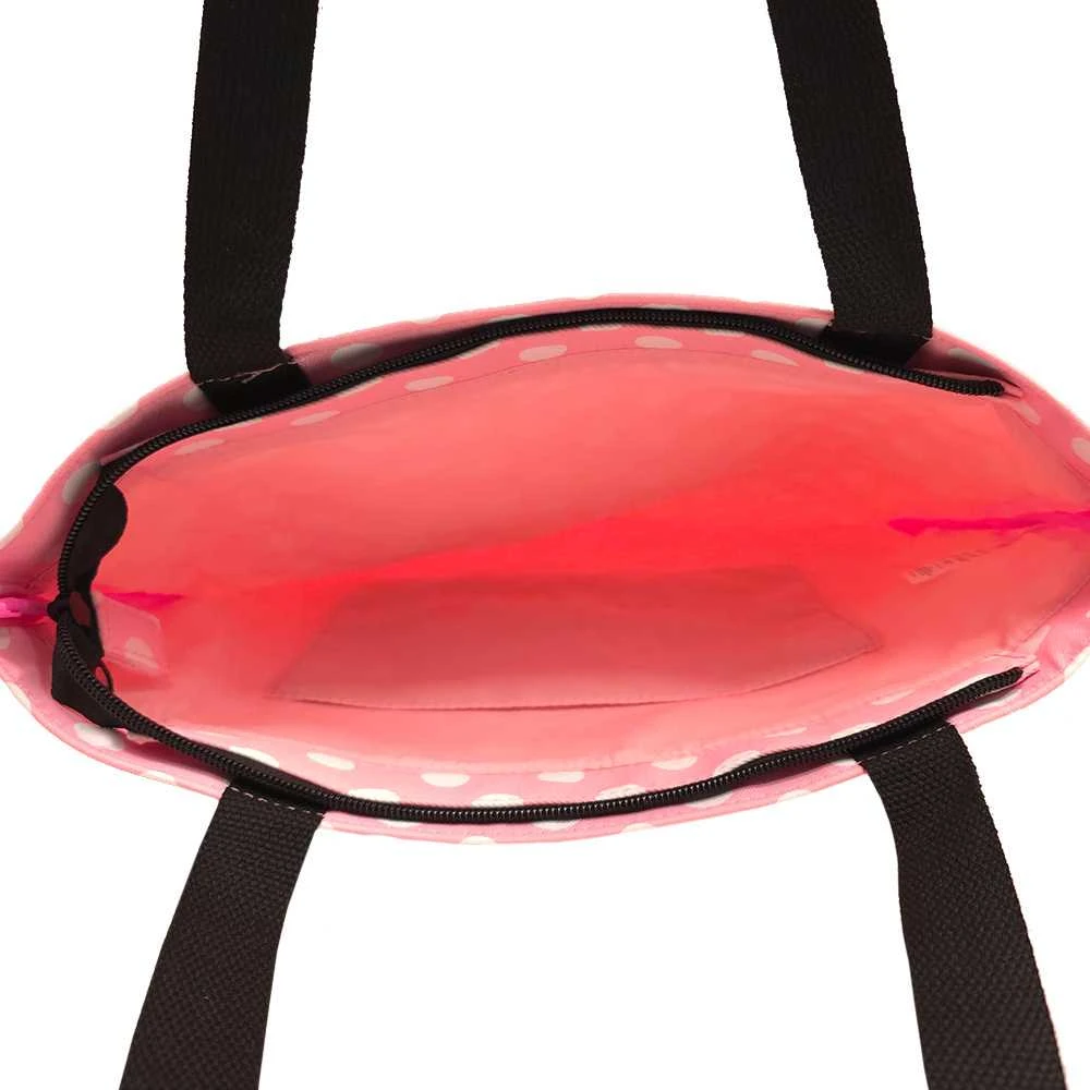 Oem Pirkinių krepšys Wonder pattern 2 light pink polka-dot