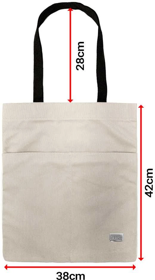 Oem Pirkinių krepšys Wonder pattern 4 beige