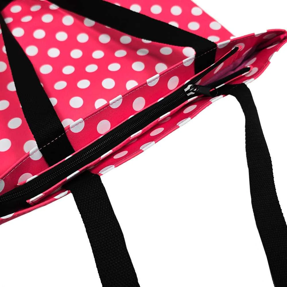 Oem Pirkinių krepšys Wonder wzór 2 pink polka-dot