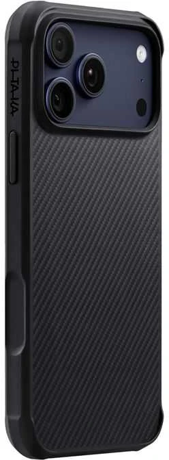 Dėklas Pitaka Aramid ProGuard Case, Juodas/Pilkas - iPhone 17 Pro