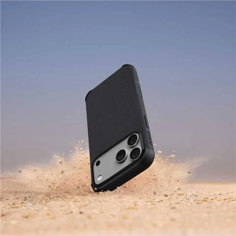 Dėklas Pitaka Aramid ProGuard Case, Juodas/Pilkas - iPhone 17 Pro