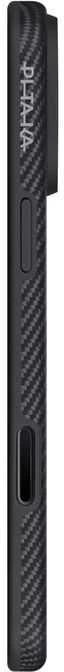 Dėklas Pitaka Aramid UltraGuard Case, Juodas/Pilkas - iPhone 17 Pro Max