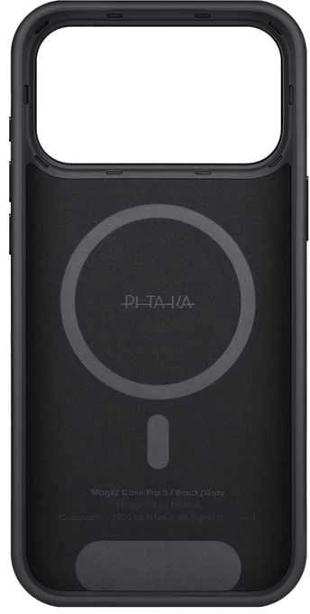 Dėklas Pitaka Aramid UltraGuard Case, Juodas/Pilkas - iPhone 17 Pro