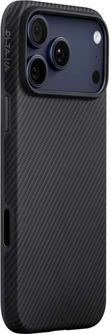 Dėklas Pitaka Aramid UltraGuard Case, Juodas/Pilkas - iPhone 17 Pro