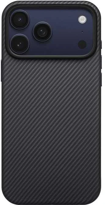 Dėklas Pitaka Aramid UltraGuard Case, Juodas/Pilkas - iPhone 17 Pro Max