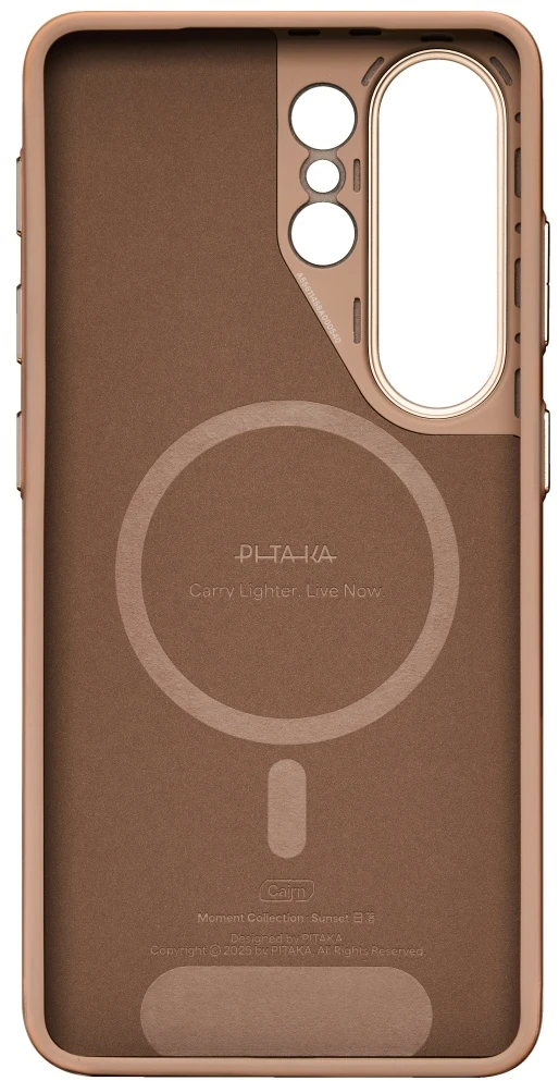 PITAKA Cairn dėklas MagSafe case skirtas Samsung Galaxy S26 Ultra sunset