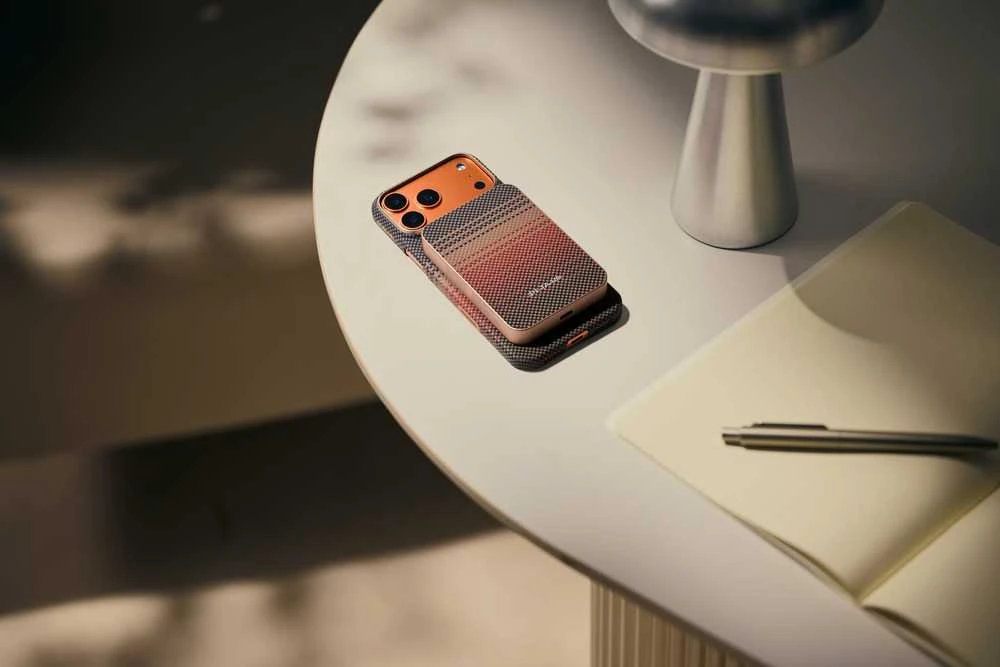 Pitaka išorinis akumuliatorius Qi2, 10 000 mAh, Saulėlydis