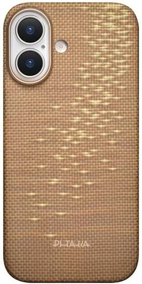 Dėklas Pitaka Ultra-Slim Case, Golden Glint - iPhone 17