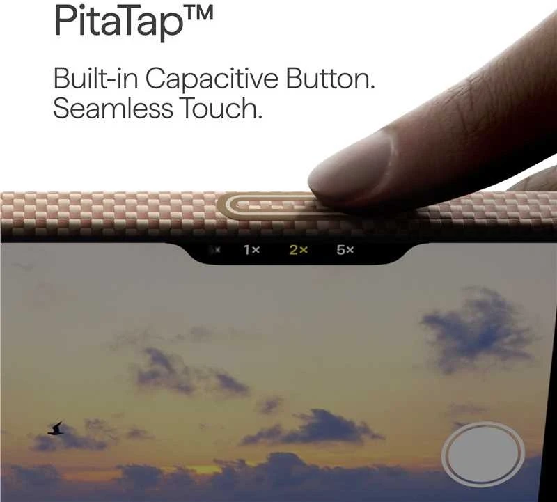 Dėklas Pitaka Ultra-Slim Case, Golden Glint - iPhone 17 Pro