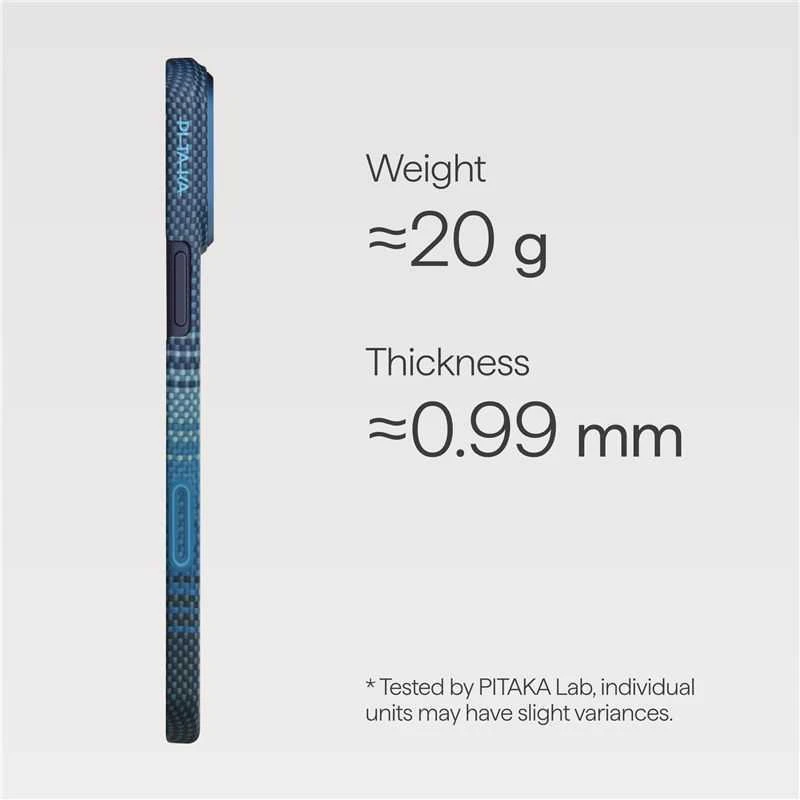 Dėklas Pitaka Ultra-Slim Case, Moonrise - iPhone 17 Pro Max