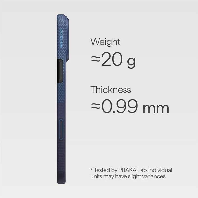 Pitaka itin plonas dėklas, „Over the horizon“ – „iPhone 17 Pro Max“