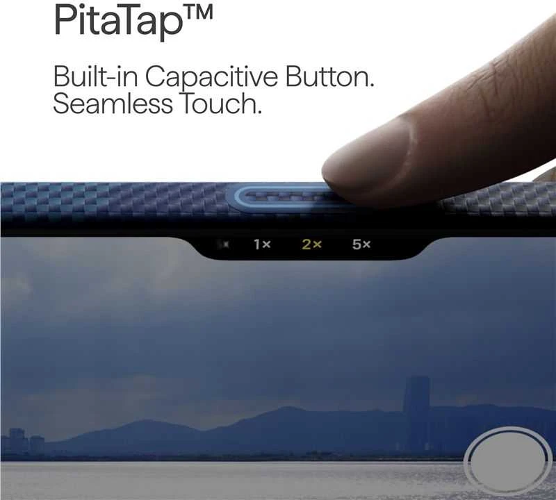 Dėklas Pitaka itin plonas dėklas, „Over the horizon“ – iPhone 17 Pro