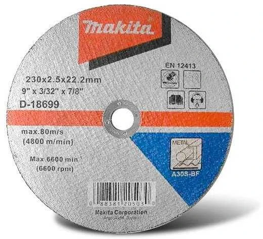 Makita Pjovimo diskas 230 X 2,5 A30S Metalui D-18699