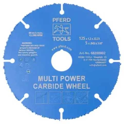 Pjovimo diskas su kietmetaliu PFERD DS 125x1,2x22,23mm