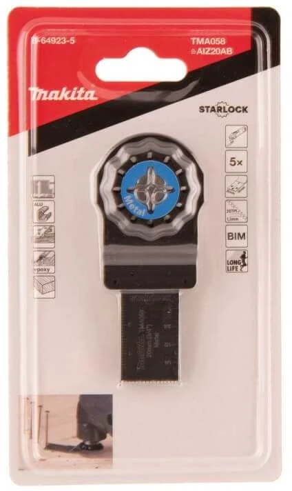 Makita Įgilinamieji pjovimo diskai 20mm; B-64923-5