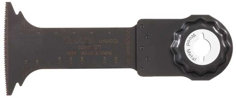 Makita Įgilinamieji pjovimo diskai 52mm B-66416 Starlock Max • 20 TPI • BiM • MAM002 • Medžiui / metalui