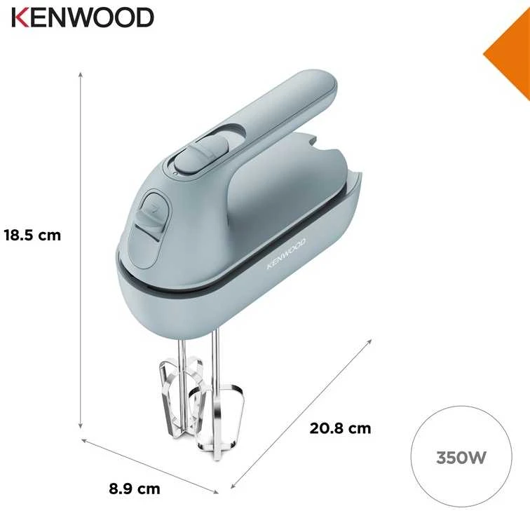 Plakiklis Kenwood QuickMix Go HMP40.000GY, mėlynas