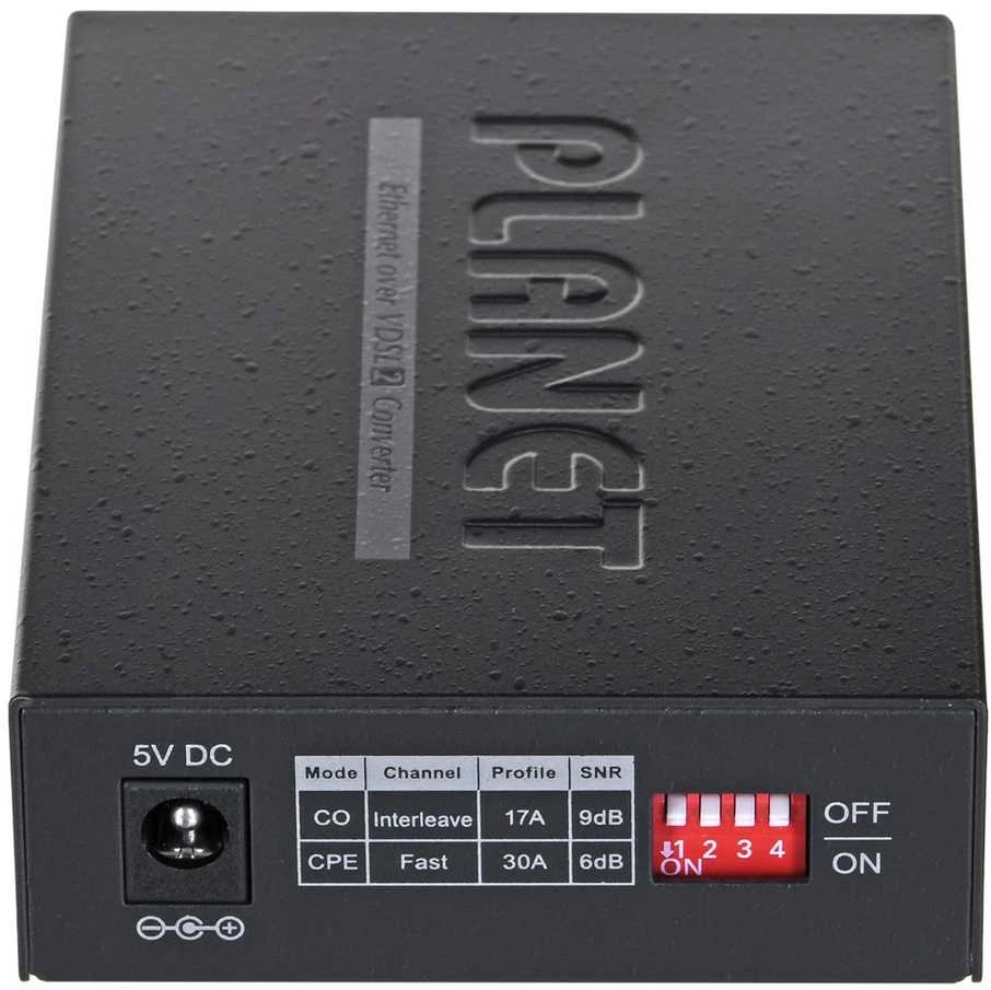 Tinklo Keitiklis - Planet VC-231G 1000 Mbit/s Ethernet LAN Juodas