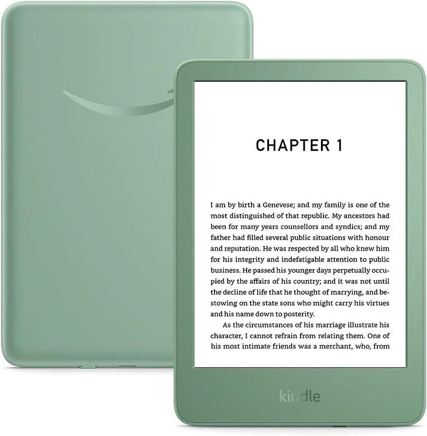 Amazon Kindle 11 (2024) 6" be reklamų 16GB žalia