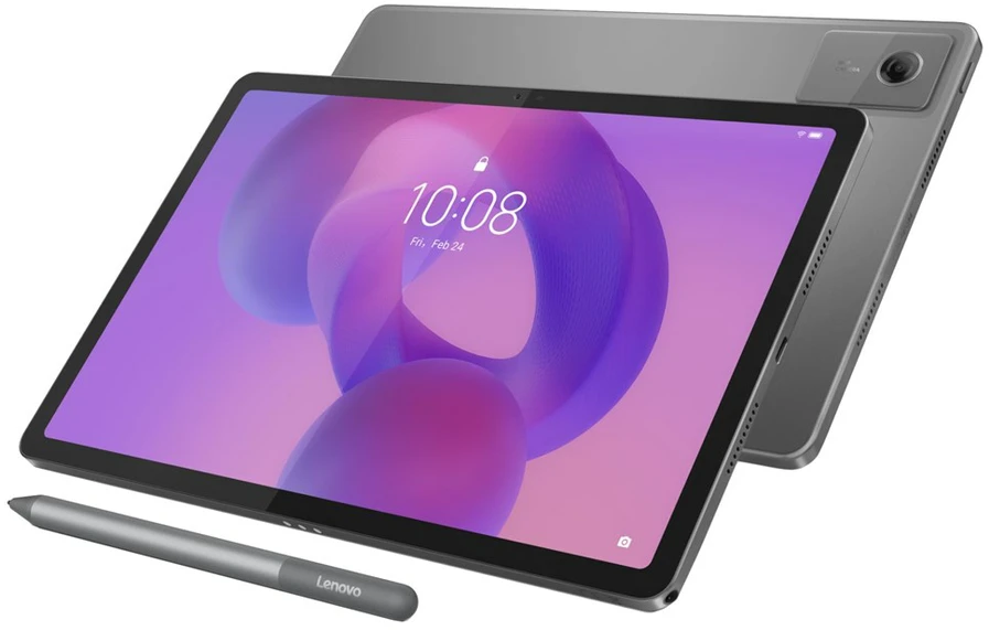 „Lenovo Idea Tab 11“ „MediaTek Dimensity 6300“ 11 colių 2,5K IPS ekranas, 500 nitų, 90 Hz, lietimui jautrus ekranas, 8/128 GB atmintis, „Mali-G57 MC2“, „Wi-Fi“, „Android“, „Luna Pilkas“.