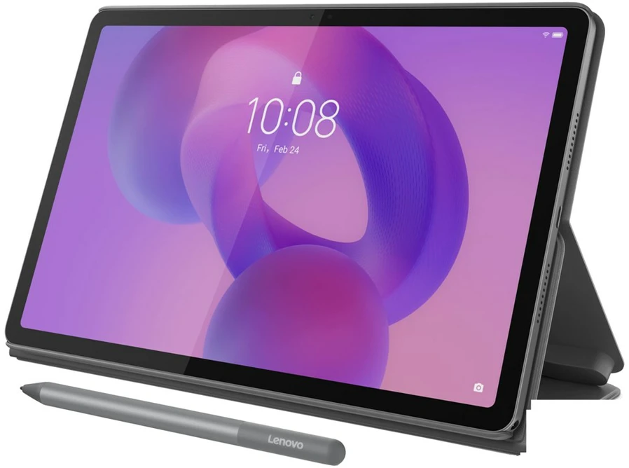 Planšetinis kompiuteris Lenovo Idea Tab 11" | MediaTek Dimensity 6300 | 2,5K IPS 90 Hz | 8/128 GB | Pilkas | su pieštuku ir klaviatūra