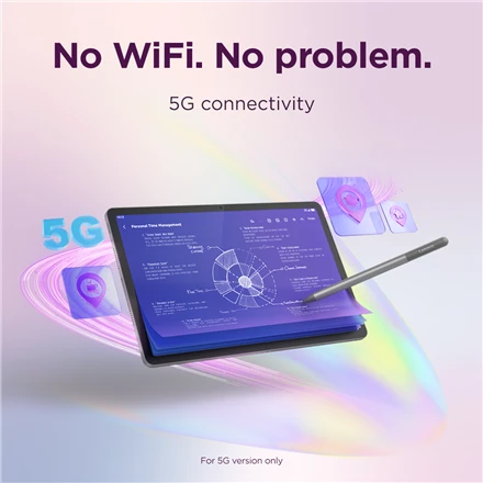Planšetinis kompiuteris Lenovo Idea Tab 11" Wi-Fi 8GB/128GB Luna Pilkas