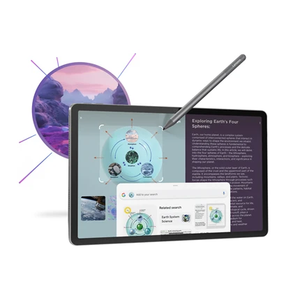 Planšetinis kompiuteris Lenovo Idea Tab 11" Wi-Fi 8GB/256GB Luna Pilkas