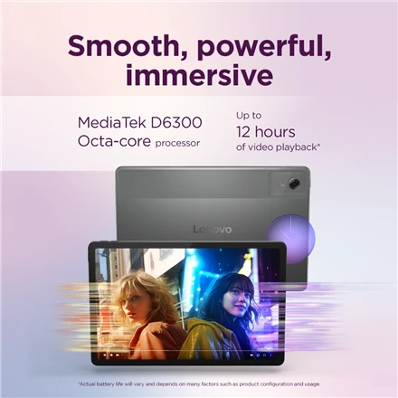 Planšetinis kompiuteris Lenovo Idea Tab 11" Wi-Fi 8GB/256GB Luna Pilkas