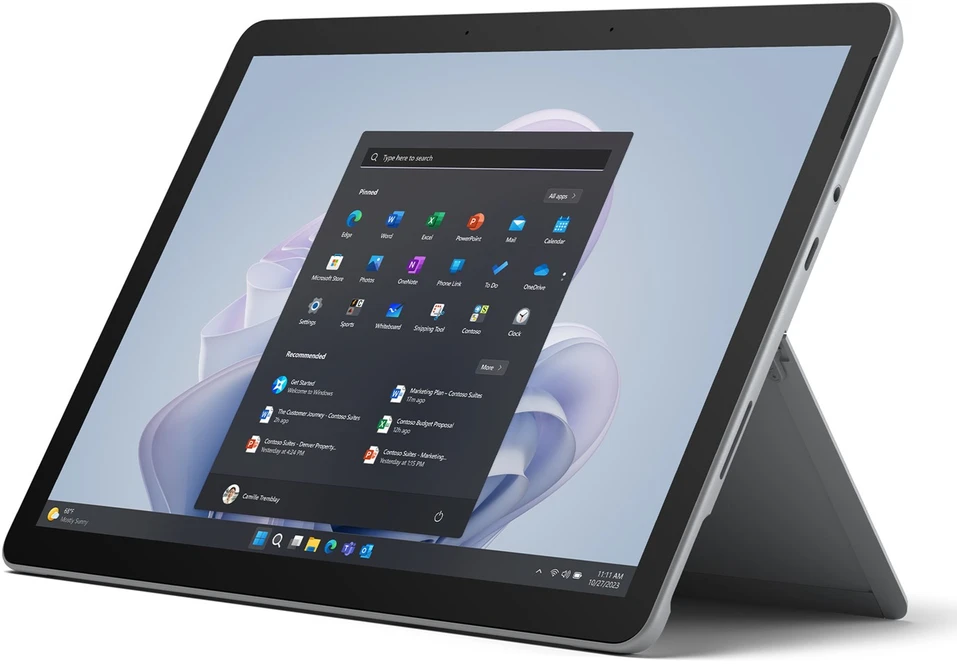 Nešiojamas kompiuteris Microsoft Surface GO 4 Intel N200 / 8 GB RAM / 64 GB SSD / Win11 Pro / XGT-00004