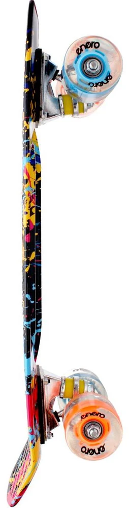 Enero Plastikinė 56 cm riedlentė su LED