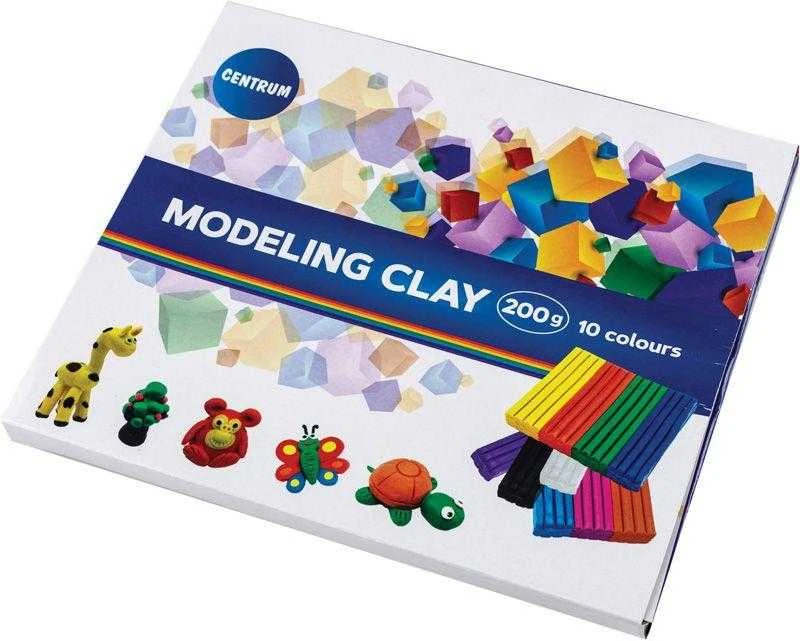 Plastilinas CENTRUM, 10 spalvų