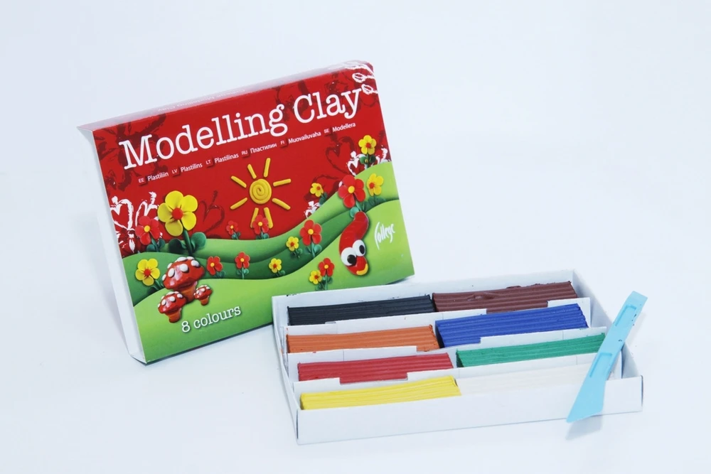 Plastilinas College, 160g, 8 spalvų