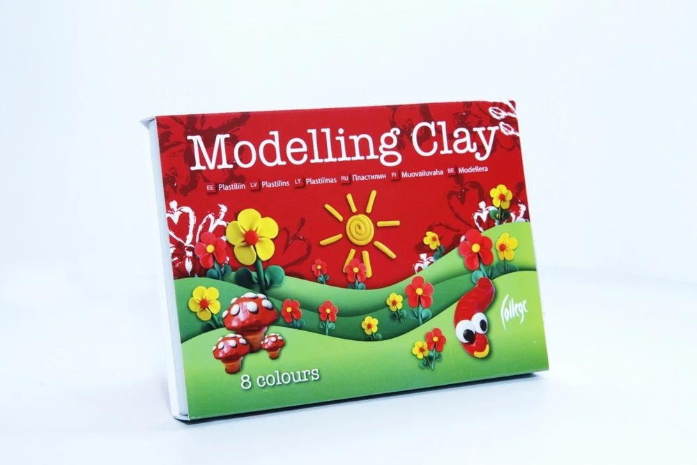 Plastilinas College, 160g, 8 spalvų
