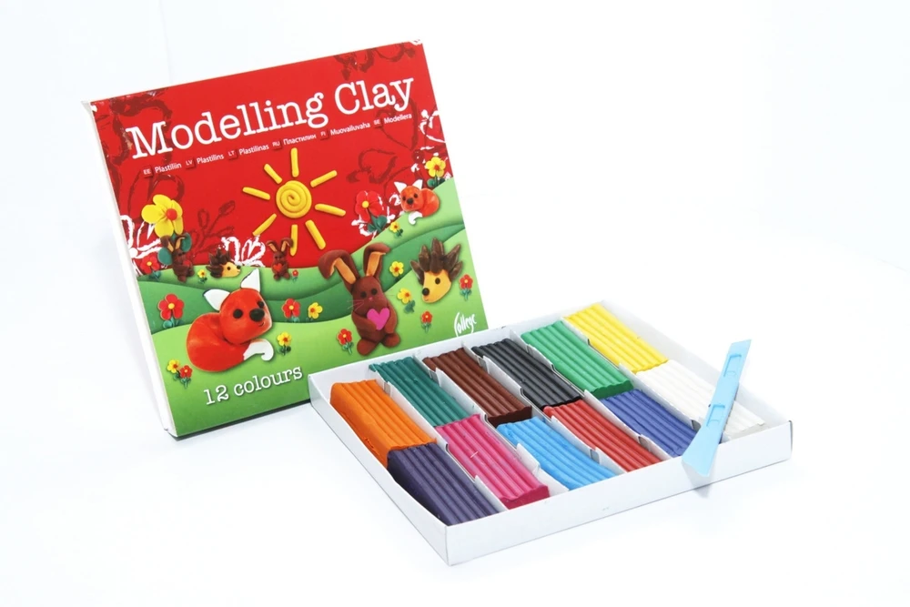 Plastilinas College, 240g, 12 spalvų