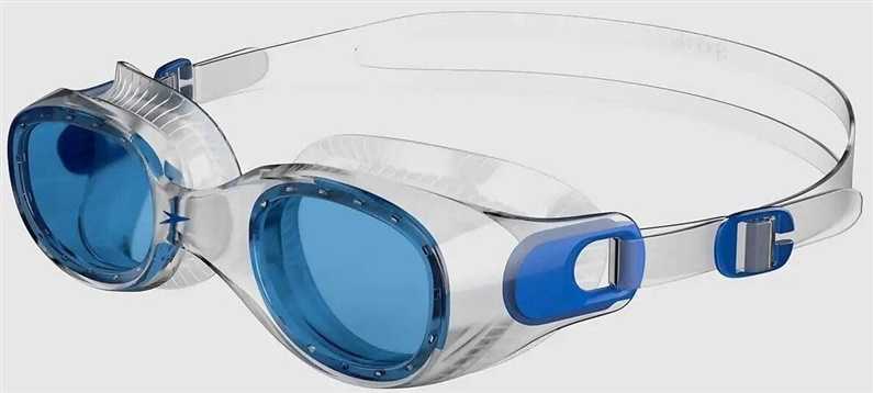 Plaukimo akiniai Speedo Futura Classic, skaidri/mėlyna