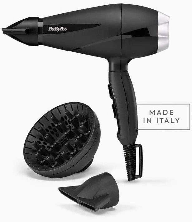 BaByliss 6710DE plaukų džiovintuvas 2100 W Juoda