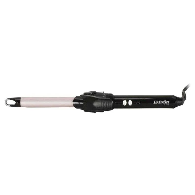 BABYLISS Plaukai Suktukas C319E Statinės skersmuo 19 mm, Temperatūra (min) 150 °C, Temperatūra (maks.) 180 °C, Šildymo lygių skaičius 10, Ekranas Nr, Juodas