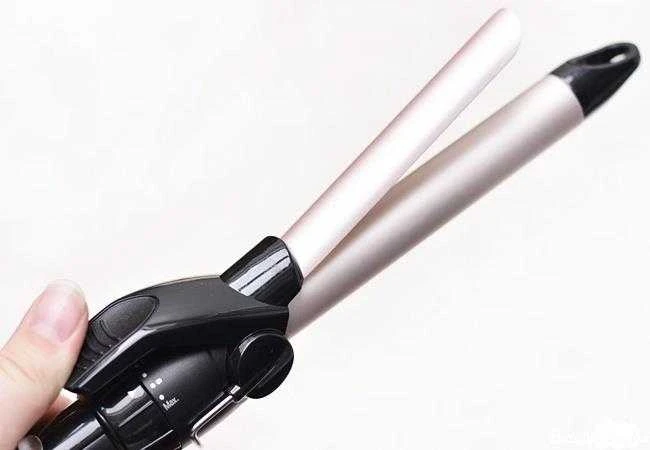 BABYLISS Plaukų garbanojimo žnyplės C325E Sublim Touch Curling Iron Barrel diameter 25 mm, Temperature (min) 150 °C, Temperature (max) 180 °C, Number of heating levels 10, Ekranas No, Juodas/pink, Yes, Yes, Yes