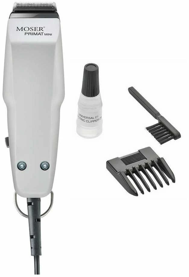 Wahl Clipper Corporation MOSER 1411-0051 Primat Mini light pilkas Kerp. mašinėlė