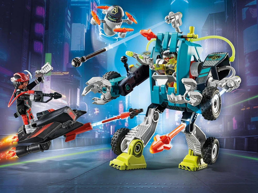 „Playmobil“ 96 dalių robotas prieš sklandytuvą 71578, ZA5993