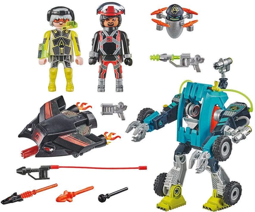 „Playmobil“ 96 dalių robotas prieš sklandytuvą 71578, ZA5993