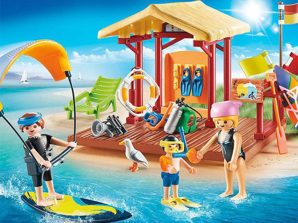 „Playmobil“ kūrybiniai blokai vandens sporto mokykla 73 kūriniai ZA5139