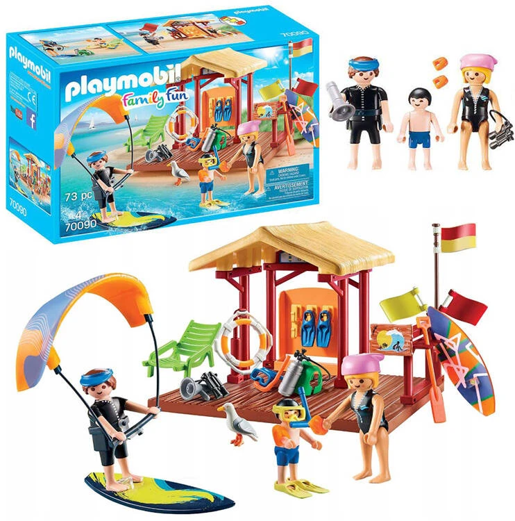 „Playmobil“ kūrybiniai blokai vandens sporto mokykla 73 kūriniai ZA5139