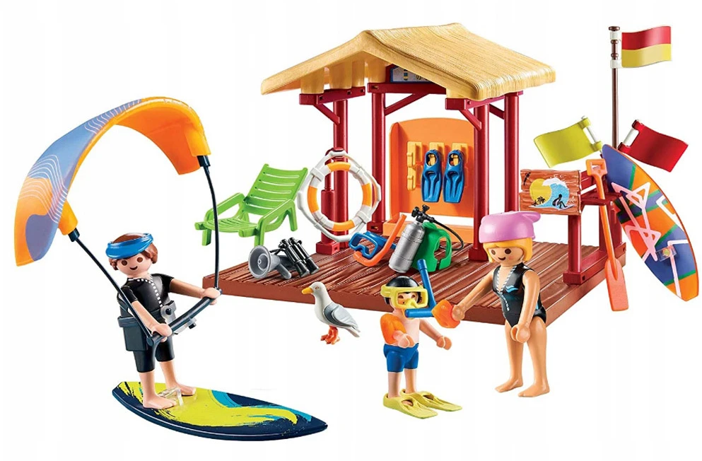 „Playmobil“ kūrybiniai blokai vandens sporto mokykla 73 kūriniai ZA5139